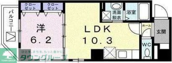 ラ・ポーズ ゾーの物件間取画像